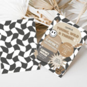 Retro Young Wild en drie verjaardagsfeestje Kaart