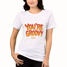 Retro You're So Groovy Persoonlijke Naam 70s