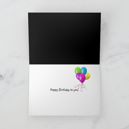 Retro Zadelschoenen met Witte Daisy Verjaardag Kaart (Binnen)