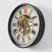 Retro zakhorloge ontwerp wandklok (Hoek)