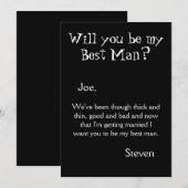 Retro zal je mijn beste uitnodiging zijn (Voorkant / Achterkant)