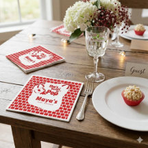 Retro Ze staat op springen Frisdrank Baby Shower 