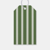 Retro Ze vond haar perfecte Matcha Bruidsdiner Cadeaulabel (Achterkant)