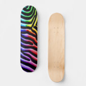 Retro Zebra 1 Skateboard (Voorkant)
