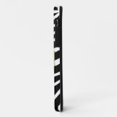 Retro zebrahuid met gouden glamour Case-Mate iPhone case (Achterkant/links)
