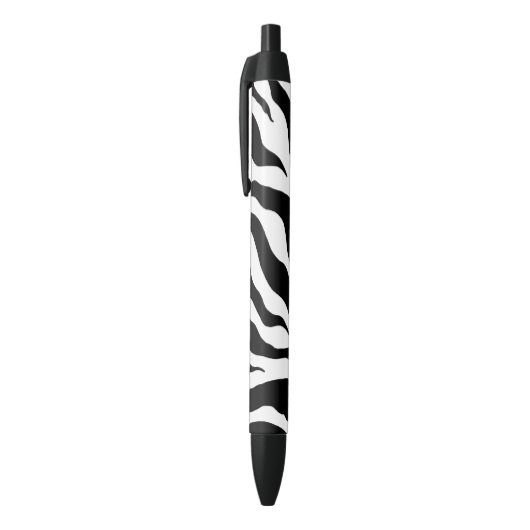 Retro zebraprint inktpennen zwarte inkt pen (Top (Verticaal))