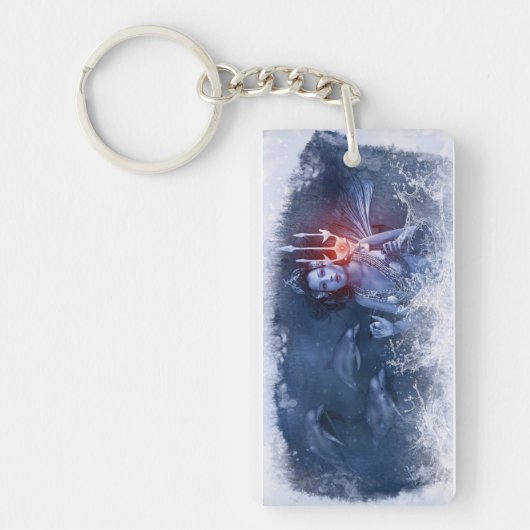 Retro Zee Reizen Sleutelhanger (Voorkant)