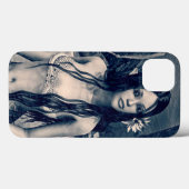 Retro Zeemeermin Case-Mate iPhone Case (Achterkant (horizontaal))