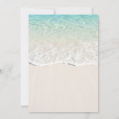 Retro Zeemeermin Strand Thema 21e Verjaardag Kaart (Achterkant)