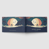 Retro Zeilboot Gastboek Gastenboek (Volledig)
