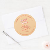 Retro Zelfgemaakte Salsa Label (Envelop)