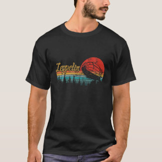 Retro Zeppelin 70s Diriible Blimp Luchtschip Zepel T-shirt