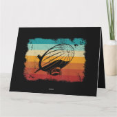 Retro  Zeppelin luchtschip Zepplin L Kaart (Achterkant)