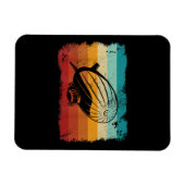 Retro Zeppelin luchtschip Zepplin L Magneet (Horizontaal)