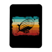 Retro  Zeppelin luchtschip Zepplin L Magneet (Verticaal)