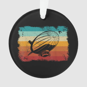 Retro  Zeppelin luchtschip Zepplin L Ornament