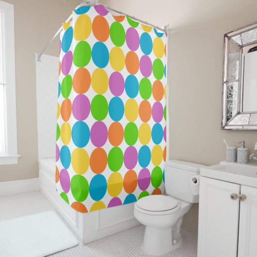 retro - zestig - douchegordijn (In situ)