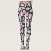 retro, zestig, polka stipts leggings (Voorkant)