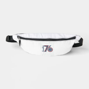 Retro Zeventien 76 Patriottisch Vector T-shirt Ont Heuptasje