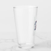 Retro Zeventien 76 Patriottische Vector T-shirt On Glas (Rechts)