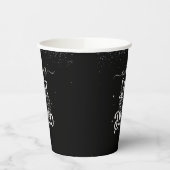 Retro Zeventiger Jaren Laatste Disco 70s Vrijgezel Papieren Bekers (Links)