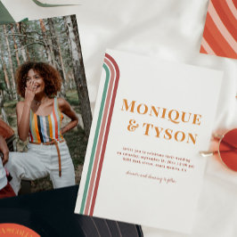 Retro Zeventiger jaren | Stoffelijk Roos Terra Cot Kaart