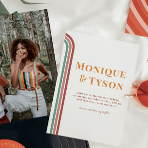 Retro Zeventiger jaren   Stoffelijk Roos Terra Cot Kaart