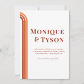 Retro Zeventiger jaren | Verbrande Sinaasappels Te Kaart (Voorkant)