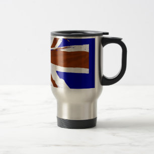 Retro zie de Kunst van de Bond Reisbeker
