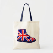 Retro ziet eruit als britse pop tote bag (Voorkant)