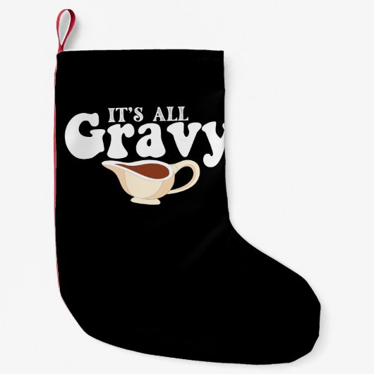 Retro zijn alle jus Baby  Herfst Thanksgiving Kleine Kerstsok (Voorkant)