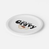 Retro zijn alle jus Baby  Herfst Thanksgiving Papieren Bordje (Gekanteld)