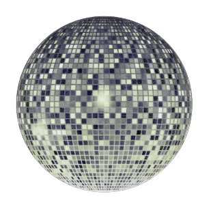 Retro Zilveren Disco Bal Snijplank