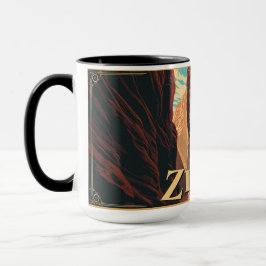 Retro Zion National Park Adventure Mug Mok