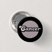 Retro Zodiac Cancer Button (Voorkant /achterkant)