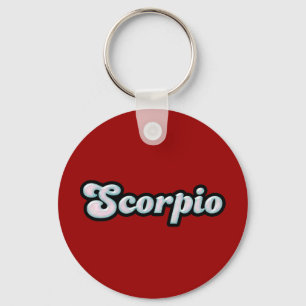 Retro Zodiac Opal Sleutelhanger