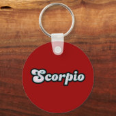 Retro Zodiac Opal Sleutelhanger (Voorkant)