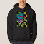 Retro zoet als snoep hoodie (Voorkant)