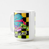 Retro Zoet Als Snoep Koffiemok (Voorkant links)