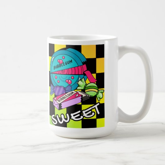 Retro Zoet Als Snoep Koffiemok (Rechts)