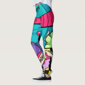 Retro Zoet Als Snoep Leggings (Links)