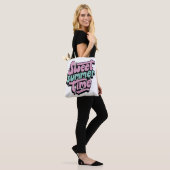Retro Zoete Zomer Tijd Tote Bag (Op model)