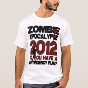 Retro Zombie Apocalypse 2012 T-shirt