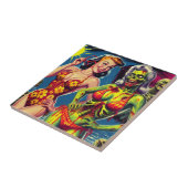 Retro Zombie Pin-up Tegeltje (Zijkant)