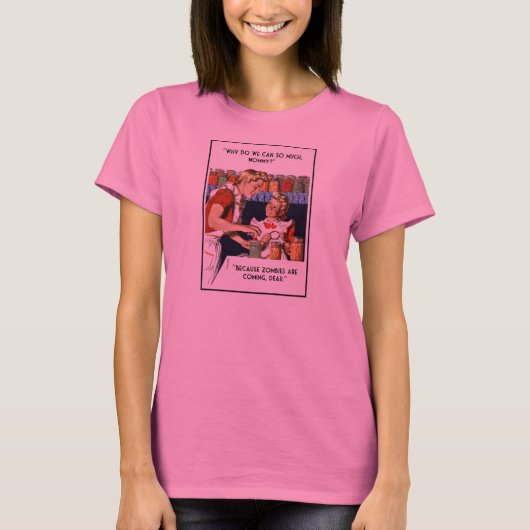 Retro zombie-shirt t-shirt (Voorkant)