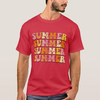 Retro zomer 1 t-shirt