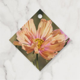 Retro Zomer Cosmea Bloesems Bedankjes Labels
