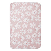 Retro Zomer Daisies Patroon Klein #4 #pattern Badmat (Voorkant Verticaal)