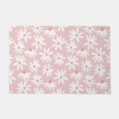 Retro Zomer Daisies Patroon Klein #4 #pattern Deurmat (Voorkant)