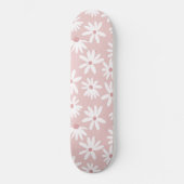 Retro Zomer Daisies Patroon Klein #4 #pattern Persoonlijk Skateboard (Voorkant)